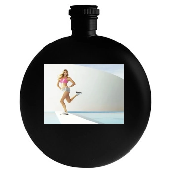 Stacy Keibler Round Flask