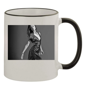 Summer Glau 11oz Colored Rim & Handle Mug