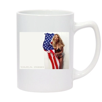 Tara Reid 14oz White Statesman Mug