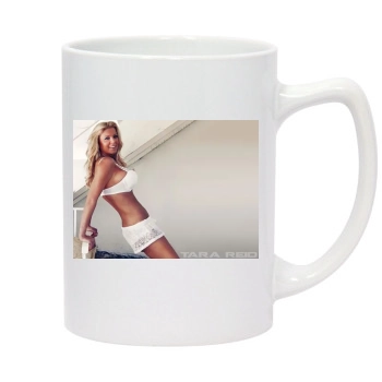 Tara Reid 14oz White Statesman Mug