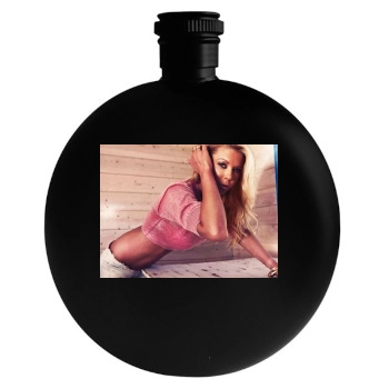 Tara Reid Round Flask