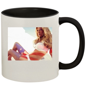 Tara Reid 11oz Colored Inner & Handle Mug