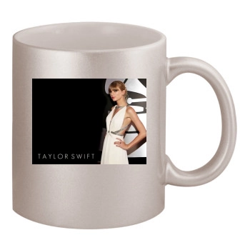 Taylor Swift 11oz Metallic Silver Mug