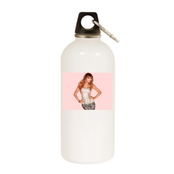 Taylor Swift White Water Bottle With Carabiner