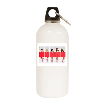 The Saturdays White Water Bottle With Carabiner