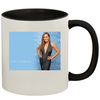 Tia Carrere 11oz Colored Inner & Handle Mug