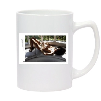 Amanda Pizziconi 14oz White Statesman Mug