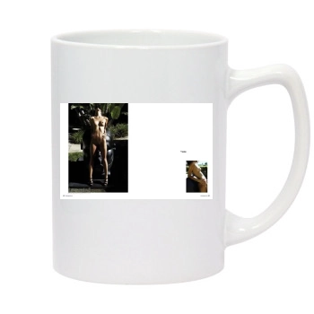 Amanda Pizziconi 14oz White Statesman Mug