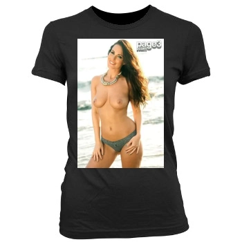 Amii Grove Women's Junior Cut Crewneck T-Shirt