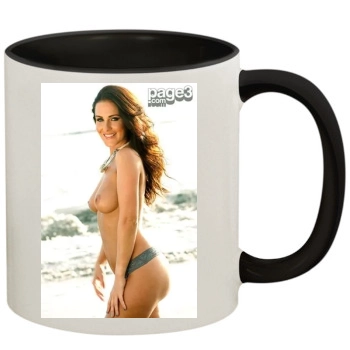 Amii Grove 11oz Colored Inner & Handle Mug