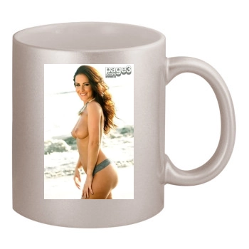 Amii Grove 11oz Metallic Silver Mug