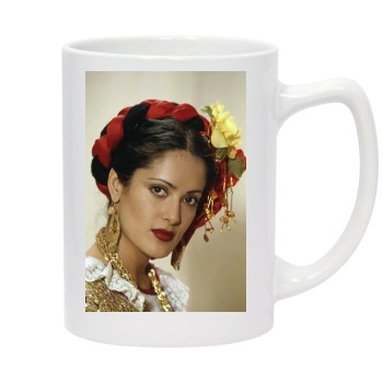 Salma Hayek 14oz White Statesman Mug