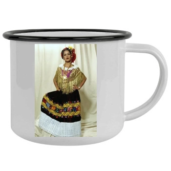 Salma Hayek Camping Mug