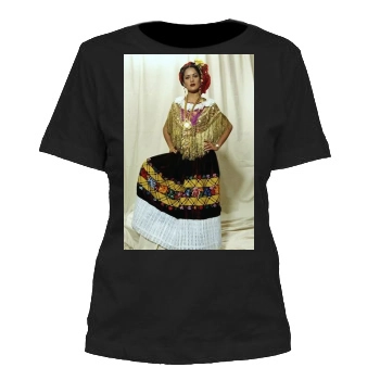 Salma Hayek Women's Cut T-Shirt