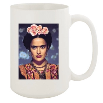 Salma Hayek 15oz White Mug