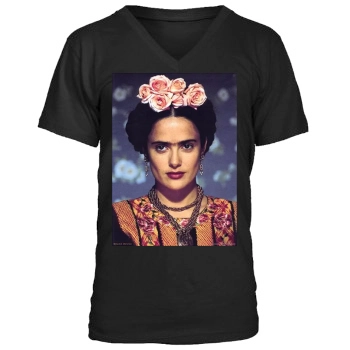 Salma Hayek Men's V-Neck T-Shirt