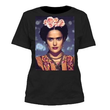 Salma Hayek Women's Cut T-Shirt