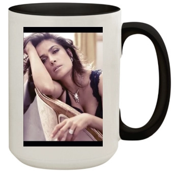 Salma Hayek 15oz Colored Inner & Handle Mug