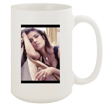 Salma Hayek 15oz White Mug