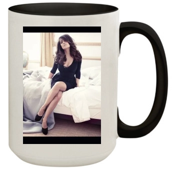 Salma Hayek 15oz Colored Inner & Handle Mug