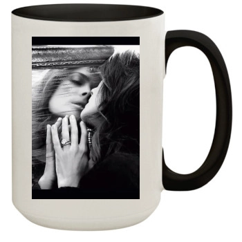 Salma Hayek 15oz Colored Inner & Handle Mug