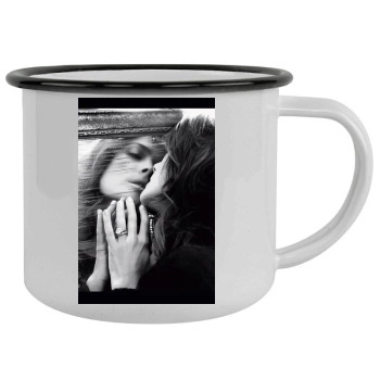 Salma Hayek Camping Mug