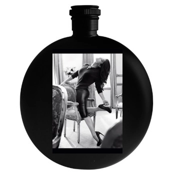 Salma Hayek Round Flask