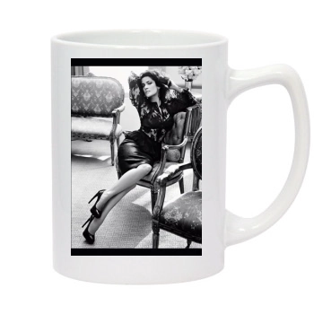 Salma Hayek 14oz White Statesman Mug