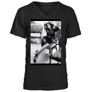 Salma Hayek Men's V-Neck T-Shirt