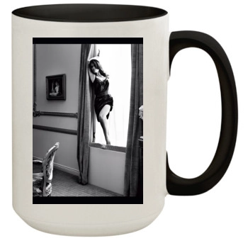 Salma Hayek 15oz Colored Inner & Handle Mug