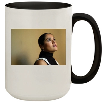 Salma Hayek 15oz Colored Inner & Handle Mug