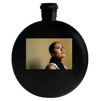 Salma Hayek Round Flask