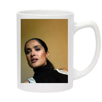 Salma Hayek 14oz White Statesman Mug