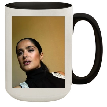 Salma Hayek 15oz Colored Inner & Handle Mug