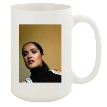 Salma Hayek 15oz White Mug