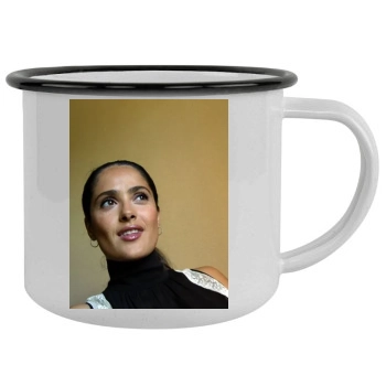 Salma Hayek Camping Mug