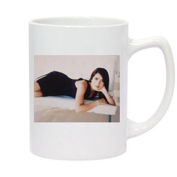 Salma Hayek 14oz White Statesman Mug