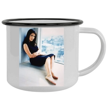 Salma Hayek Camping Mug