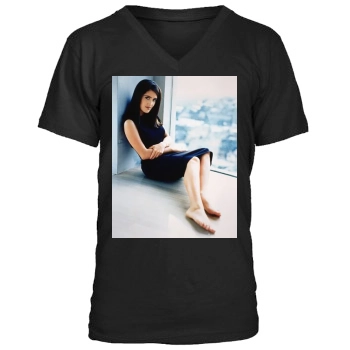 Salma Hayek Men's V-Neck T-Shirt