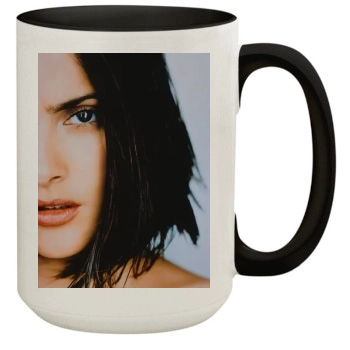 Salma Hayek 15oz Colored Inner & Handle Mug