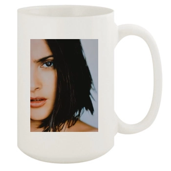 Salma Hayek 15oz White Mug