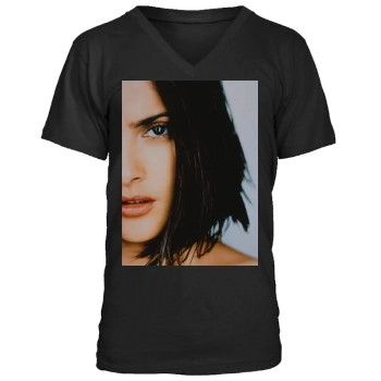 Salma Hayek Men's V-Neck T-Shirt