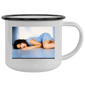 Salma Hayek Camping Mug