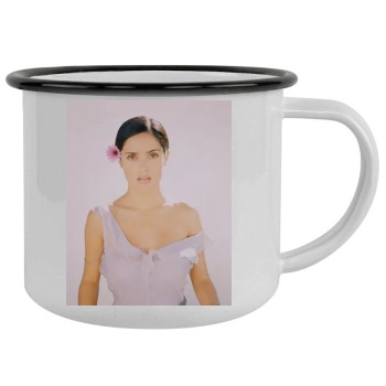 Salma Hayek Camping Mug