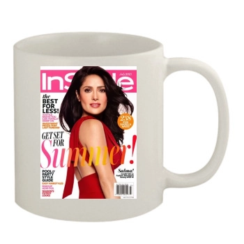 Salma Hayek 11oz White Mug