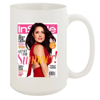 Salma Hayek 15oz White Mug