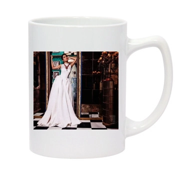 Salma Hayek 14oz White Statesman Mug