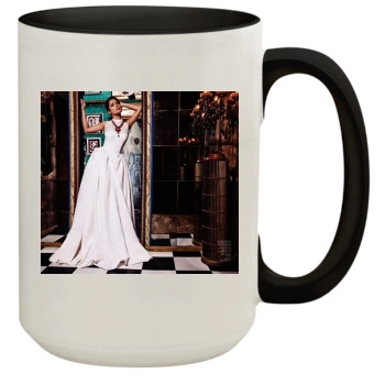 Salma Hayek 15oz Colored Inner & Handle Mug