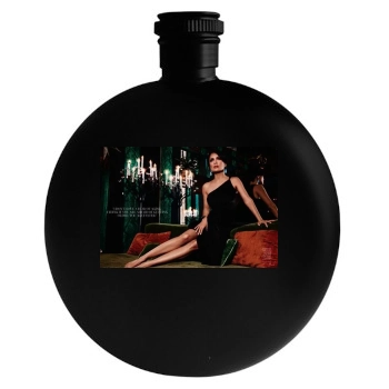 Salma Hayek Round Flask