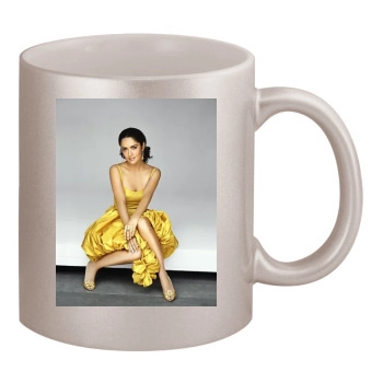 Salma Hayek 11oz Metallic Silver Mug